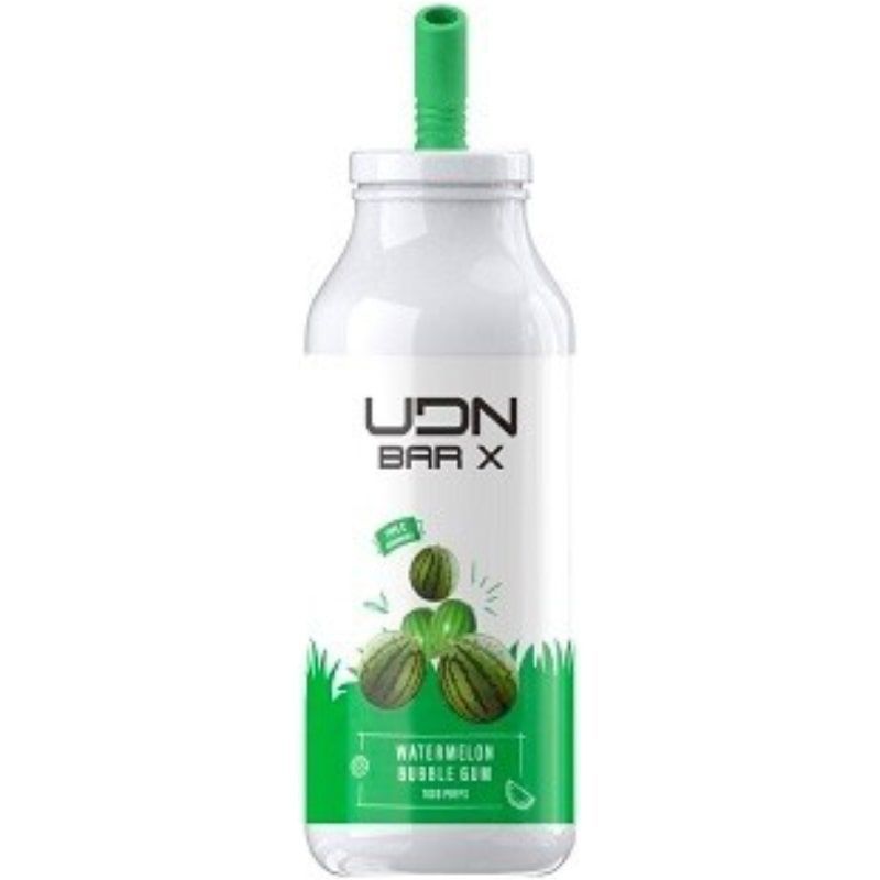 Купить UDN BAR X 7000 Watermelon Bubble Gum (7000 затяжек) - Кальян Хат
