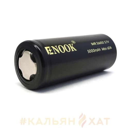 Аккумулятор Enook 5000mAh 60A 26650