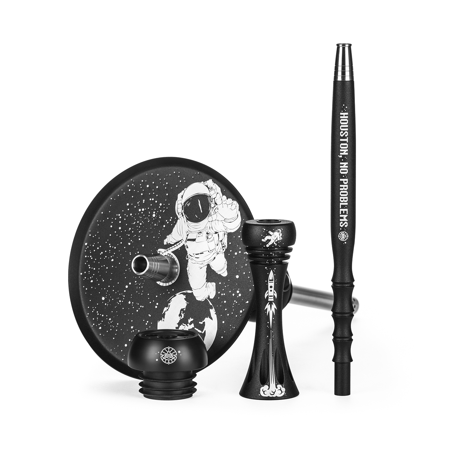 Кальян Alpha Hookah X Artist Black Matte