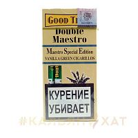Сигариллы Гуд Таймс Маэстро (зеленая ваниль) 5шт Сигариллы Гуд Таймс Маэстро (зеленая ваниль) 5шт
