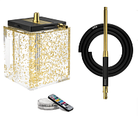 Кальян HOOB Atom Black Gold