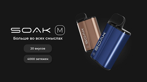 Soak M - New Zealand Kanzi Apple (4000 затяжек)