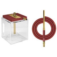 Кальян HOOB Atom Wine Red Gold