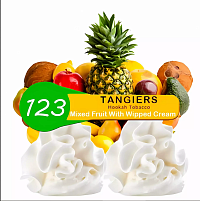 Tangiers Mixed Fruit With Whipped Cream