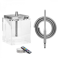 Кальян HOOB Atom Silver