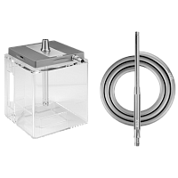 Кальян HOOB Atom Silver