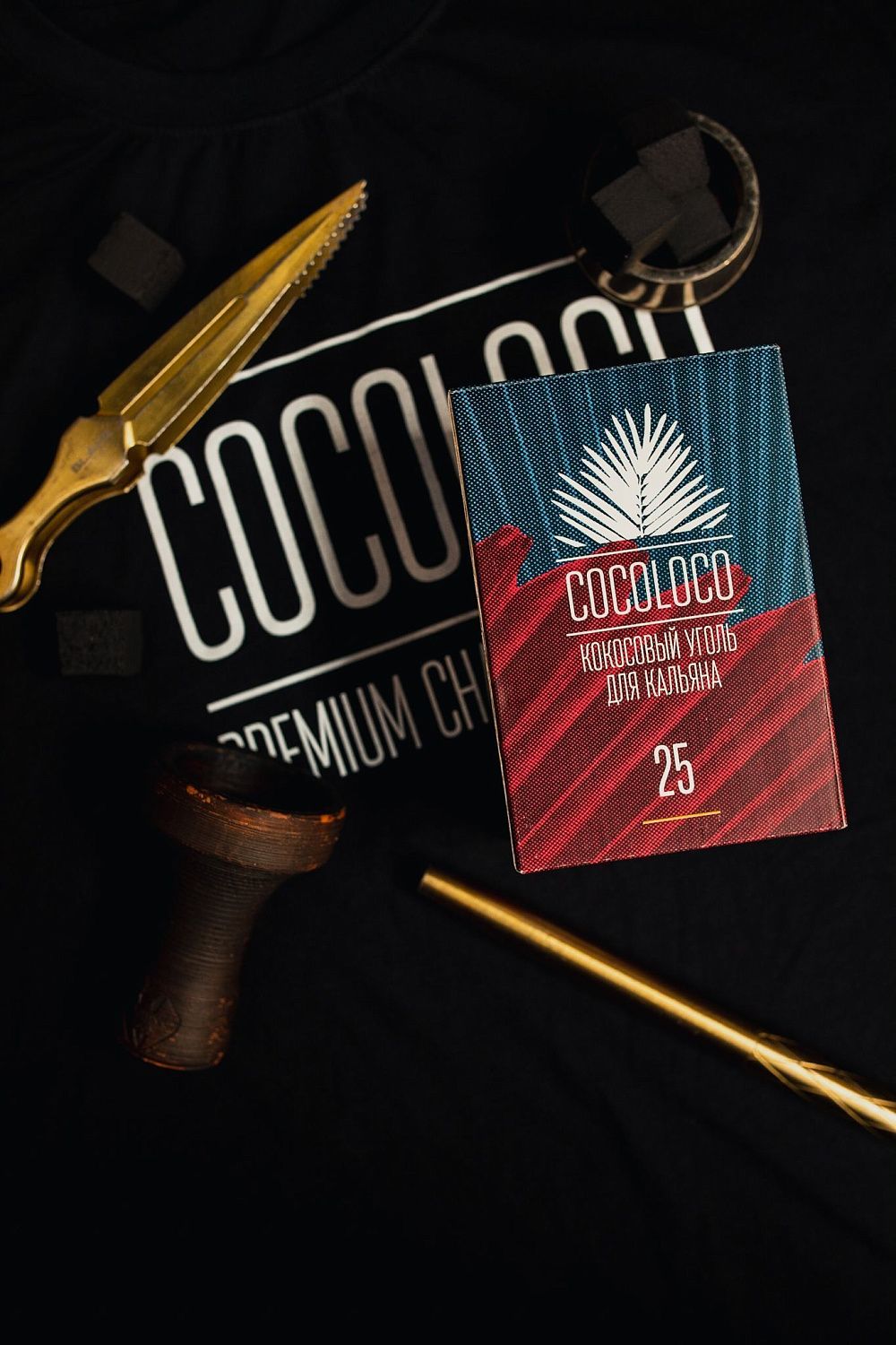 Уголь CocoLoco 72 шт (25 мм) 20к