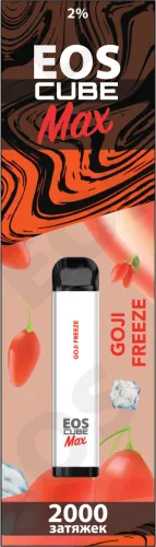 EOS Cube Max GOJI FREEZE - Замороженные ягоды Годжи (2% 7ml 2000 затяжек)