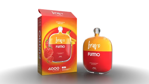 Fummo Bravo Клубника/Банан (4000 затяжек)