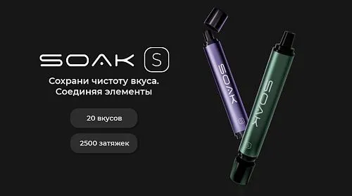 Soak S - Watermelon Smoothie (2500 затяжек)