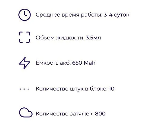 EVO Pods Ананасовый Лимонад (800 затяжек)