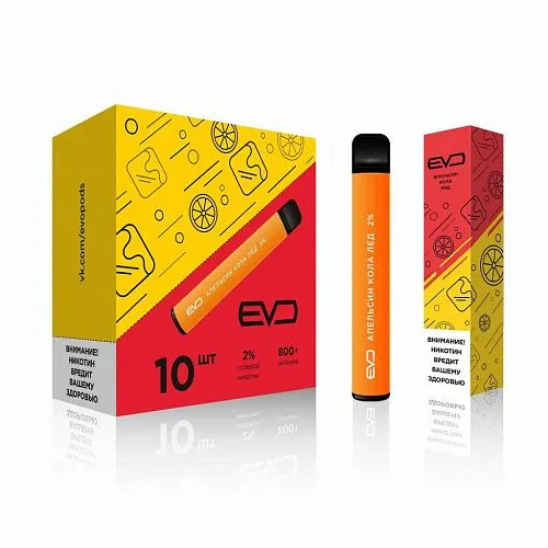 EVO Pods Апельсин Кола Лёд (800 затяжек)