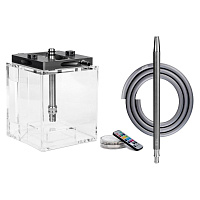 Кальян HOOB Atom Silver11111111 Кальян HOOB Atom Silver